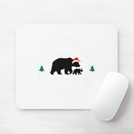 Bear Lair New Hampshire Christmas  Muismat (Met muis)