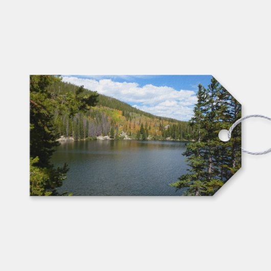 Bear Lake in Rocky Mountain National Park Cadeaulabel (Voorkant (Horizontaal))