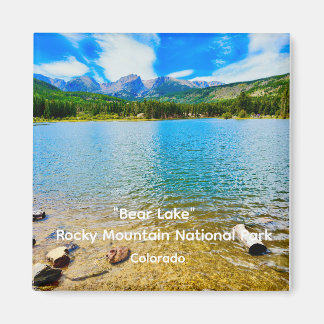 Bear Lake, Rocky Mountain National Park, CO magnee Magneet