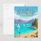 Bear Lake State Park VS Briefkaart (Voorkant / Achterkant)