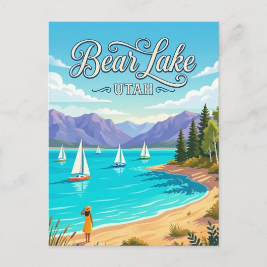 Bear Lake State Park VS Briefkaart (Voorkant)