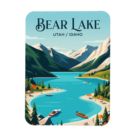 Bear Lake USA Magneet (Verticaal)