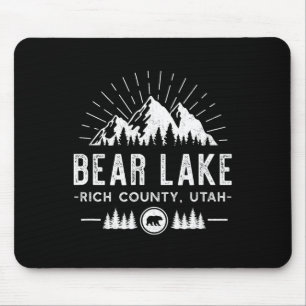 Bear Lake Utah - Bergschaatsen Wandelen Vissen Muismat