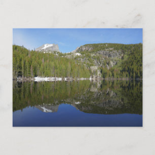 Bear Lake-weerkaatsing I Briefkaart