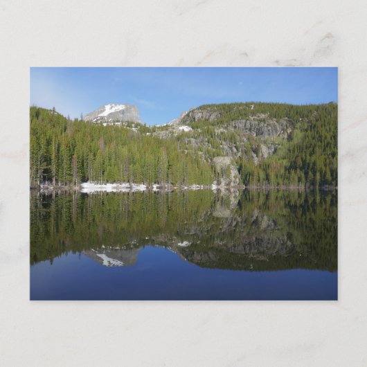 Bear Lake-weerkaatsing I Briefkaart (Voorkant)