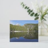 Bear Lake-weerkaatsing I Briefkaart (Staand voorkant)