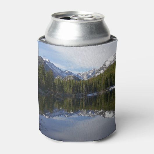 Bear Lake-weerkaatsing II Blikjeskoeler (Blikje Voorkant)
