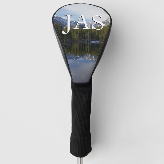 Bear Lake-weerkaatsing II Golfheadcover (Voorkant)