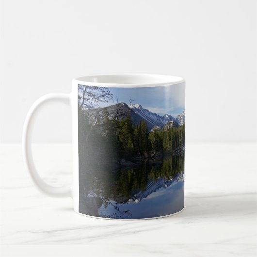 Bear Lake-weerkaatsing II Koffiemok (Links)