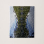 Bear Lake-weerkaatsing II Legpuzzel (Verticaal)