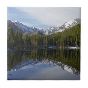 Bear Lake-weerkaatsing II Tegeltje