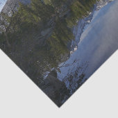 Bear Lake-weerkaatsing II Tissuepapier (Detail)