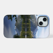 Bear Lake-weerkaatsing III iPhone 15 Case (Achterkant horizontaal)