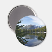 Bear Lake-weerkaatsing III Magneet (Voorkant / Achterkant)