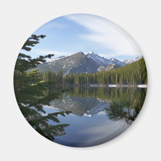 Bear Lake-weerkaatsing III Magneet (Voorkant)