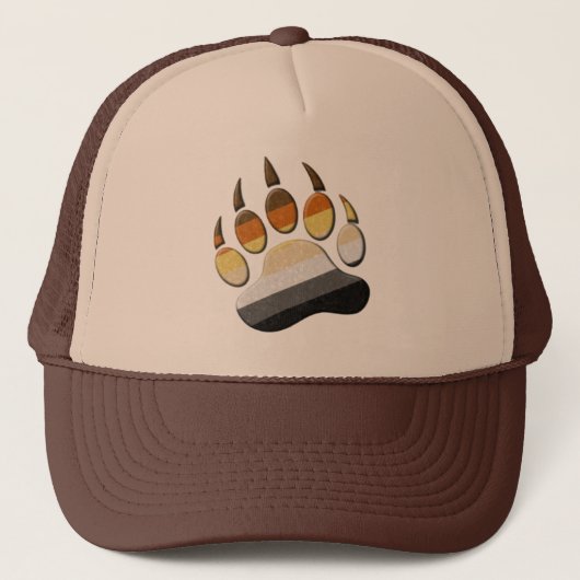 BEAR LGBT - Gay Pride honkbalpet Trucker Pet (Voorkant)