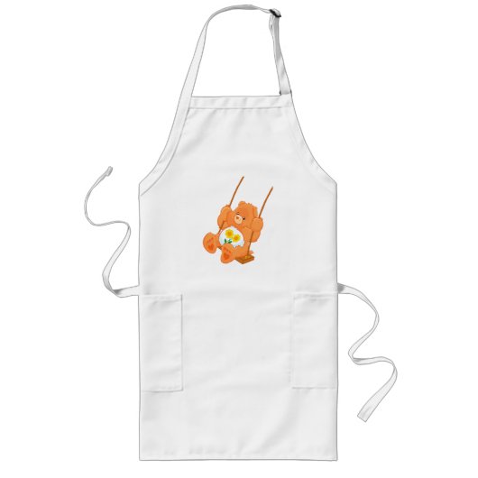 Bear Long Apron Lang Schort (Voorkant)