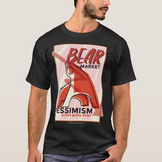 BEAR MARKET PESSIMISM T-SHIRT (Voorkant)