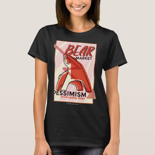 BEAR MARKET PESSIMISM T-SHIRT (Voorkant)
