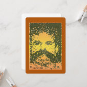 Bear Mosaic vy a Greeting Card Collection Kaart (Voorkant / Achterkant in situ)