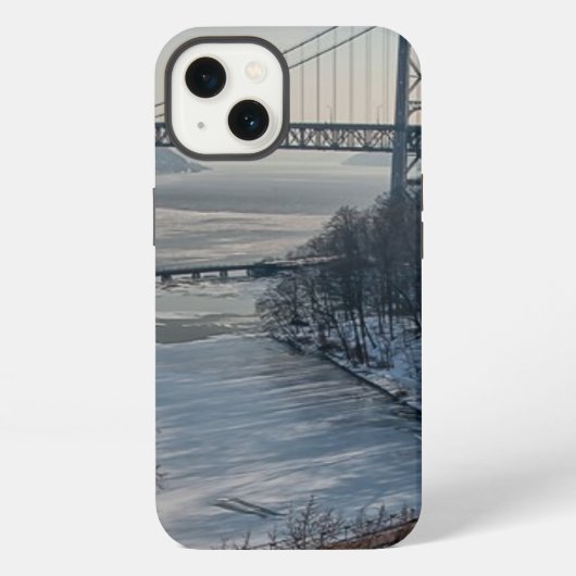 Bear Mountain-brug iPhone Hoesje (Achterkant)