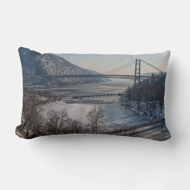 Bear Mountain-brug Kussen (Voorkant)