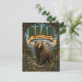 Bear Mountain Forest POPCUT Briefkaart (Staand voorkant)