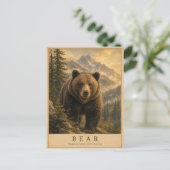 Bear Mountain Forests VINTAGE Briefkaart (Staand voorkant)