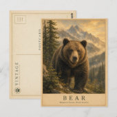 Bear Mountain Forests VINTAGE Briefkaart (Voorkant / Achterkant)