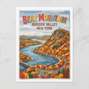 Bear Mountain Highland Falls New York Briefkaart