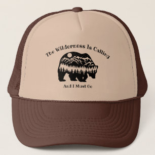 Bear Mountains Wilderness Camping Wandelen Avontuu Trucker Pet