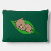 Bear on a Leaf Large Etui (Voorkant)