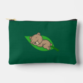 Bear on a Leaf Small Etui