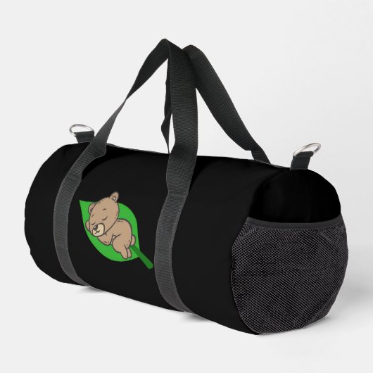 Bear on a Leaf Small Plunjezak (Rechterhoek)