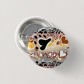 Bear Pride Squiggle Button (Voorkant /achterkant)