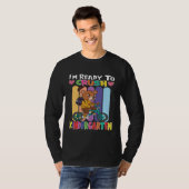 Bear Rinding A Bicycle I m Ready To Crush Kinderga T-shirt (Voorkant volledig)