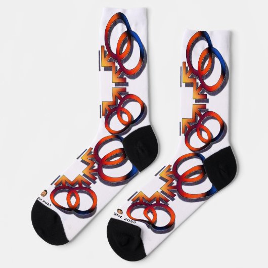 BEAR RINGS Crew Socks Sokken (Links)