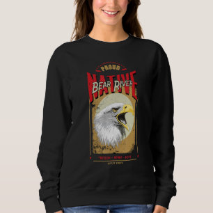 Bear River Native American Adelaar Spirit Vintage Trui