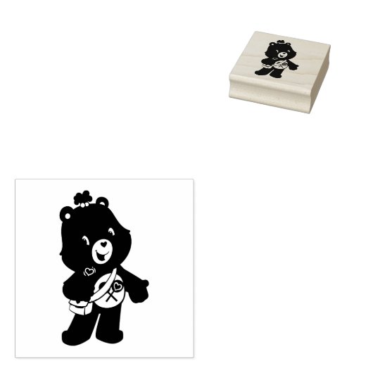 Bear Rubberstempel (Gestempeld)