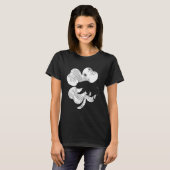 Bear Shamrock St Patrick's Day Irish Clover Saint T-shirt (Voorkant volledig)