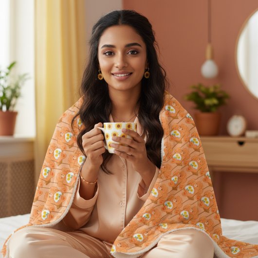 Bear Sherpa Blanket Deken