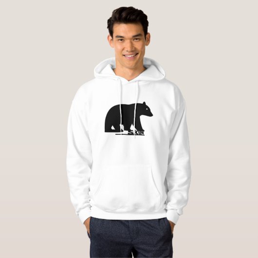 Bear Skin Hoodie (Voorkant volledig)