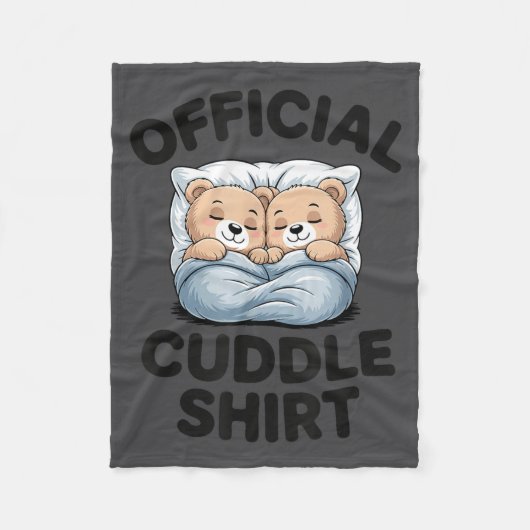 Bear Sleepwear Official Cuddle Teddy Fleece Deken (Voorkant)