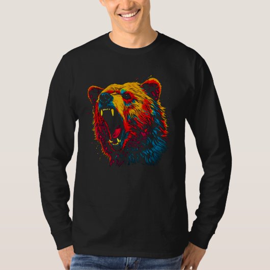 Bear Spirit Animal T-shirt (Voorkant)