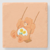 Bear Stone Coaster Stenen Onderzetter (Voorkant)