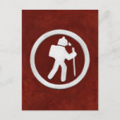 Bear Trail Marker Briefkaart (Voorkant)