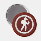 Bear Trail Marker Magneet (Voorkant / Achterkant)