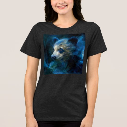 Bear Tri-Blend Shirt (Voorkant)