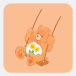 Bear Vierkante Sticker