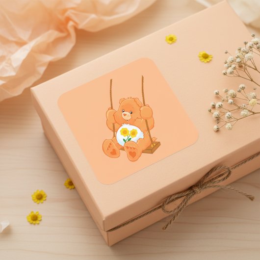 Bear Vierkante Sticker